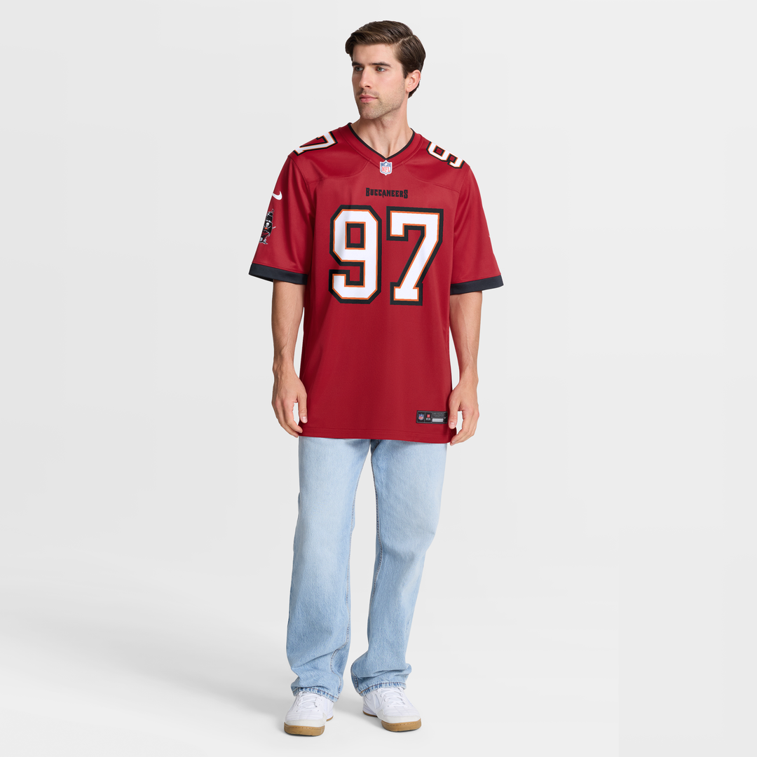 Tampa Bay Buccaneers Al - Quadin Muhammad Nike Red Game product image 2