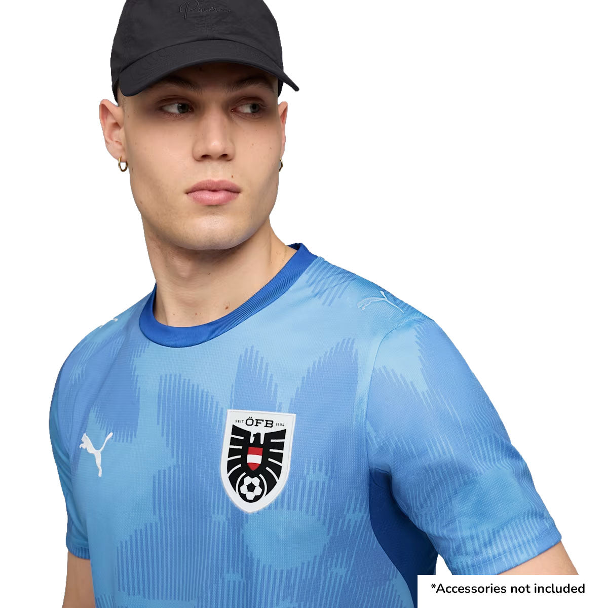 Puma Austria x Salehe Bembury 2026 Goalkeeper Jersey product image 3, provided for visual reference and product detail review