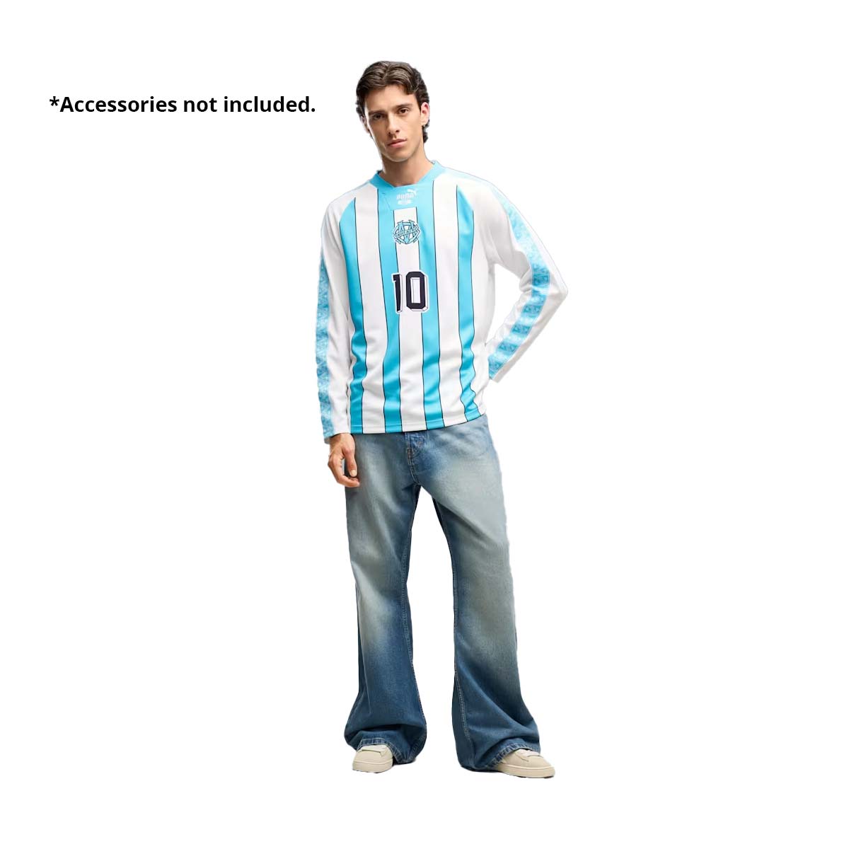 Puma Olympique de Marseille Soccer Jersey product image 3, provided for visual reference and product detail review