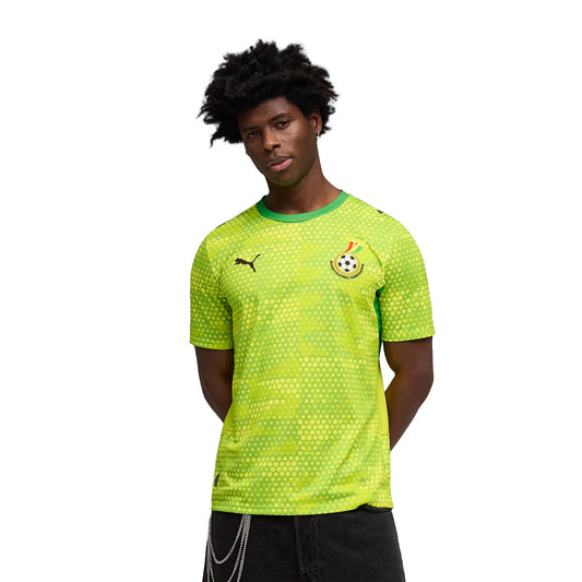 Puma Ghana x Salehe Bembury 2026 Goalkeeper Jersey product image 1, provided for visual reference and product detail review