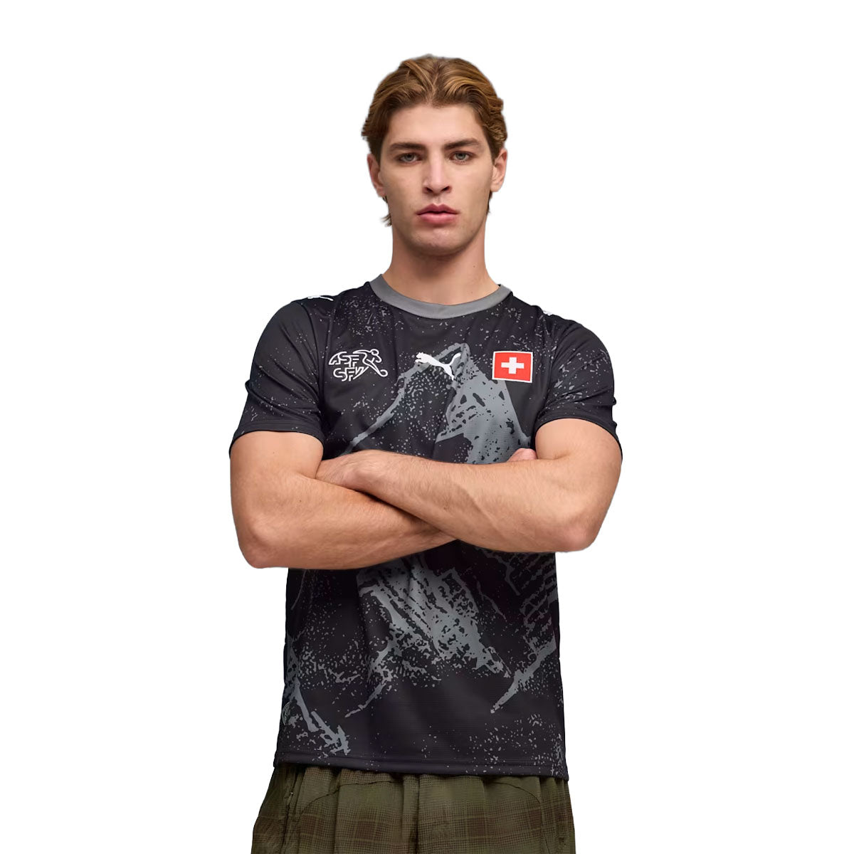 Puma Switzerland x Salehe Bembury 2026 Goalkeeper Jersey product image 1, provided for visual reference and product detail