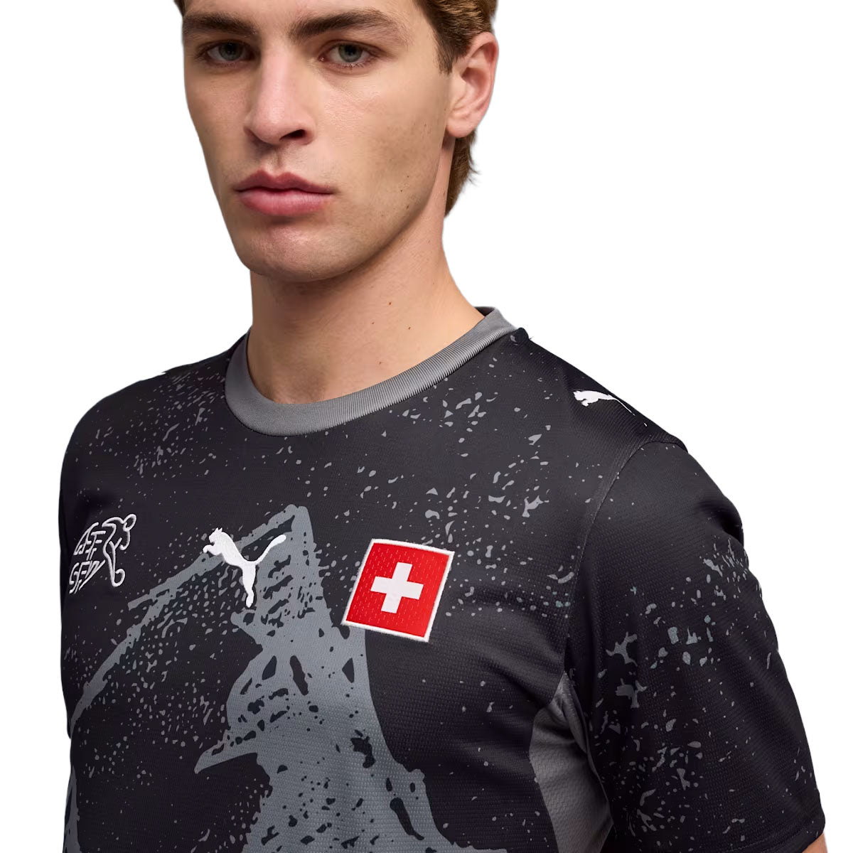 Puma Switzerland x Salehe Bembury 2026 Goalkeeper Jersey product image 3, provided for visual reference and product detail