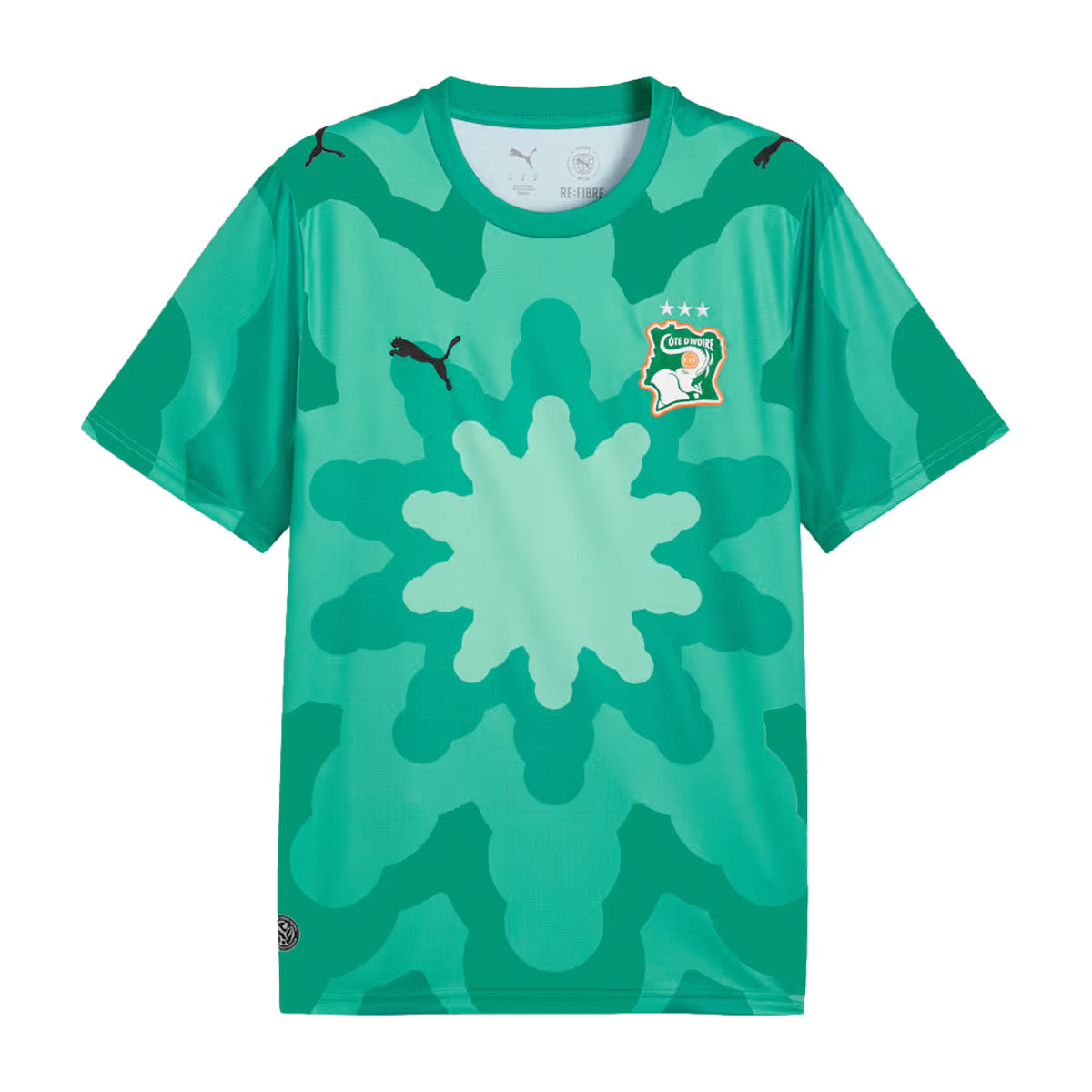 Puma Ivory Coast x Salehe Bembury 2026 Goalkeeper Jersey product image 5, provided for visual reference and product detail
