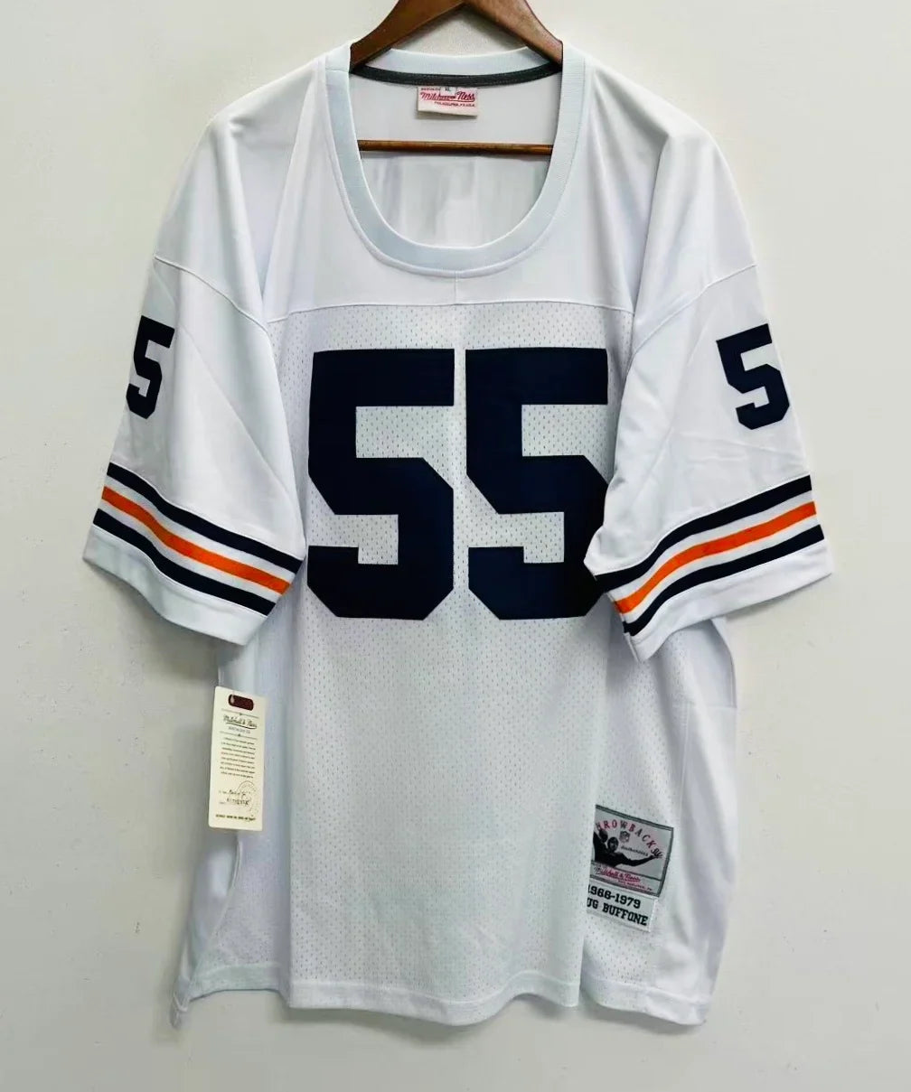 Doug Buffone Chicago Bears NFL Mitchell & Ness Jersey white product image 2, provided for visual reference and product