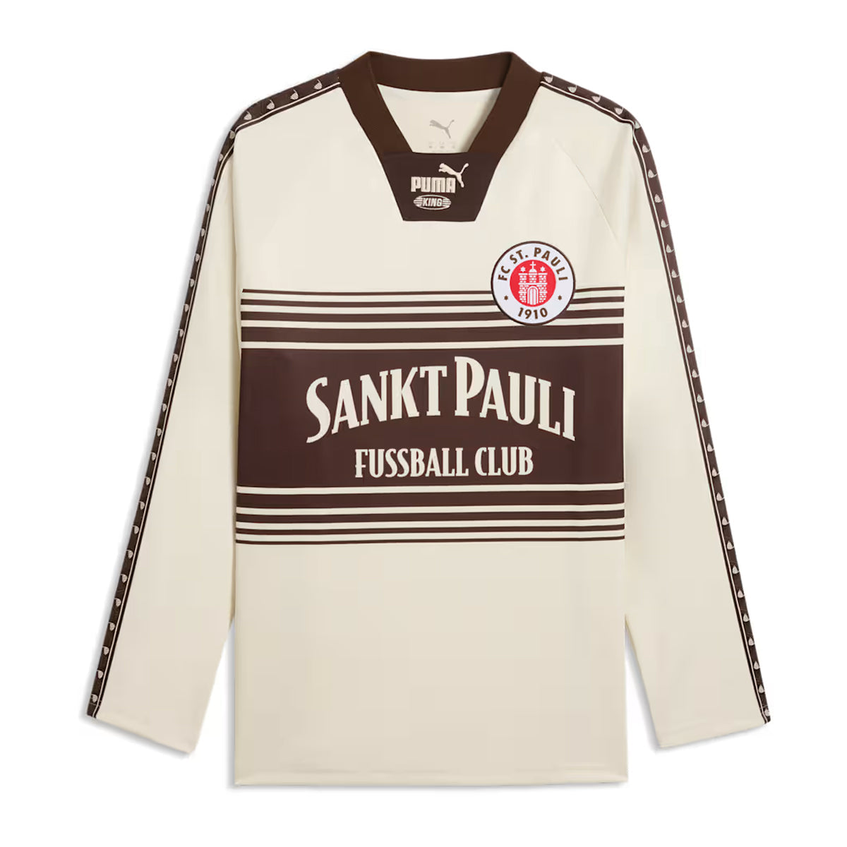 Puma FC St. Pauli KING Relaxed Long Sleeve Jersey product image 4, provided for visual reference and product detail review