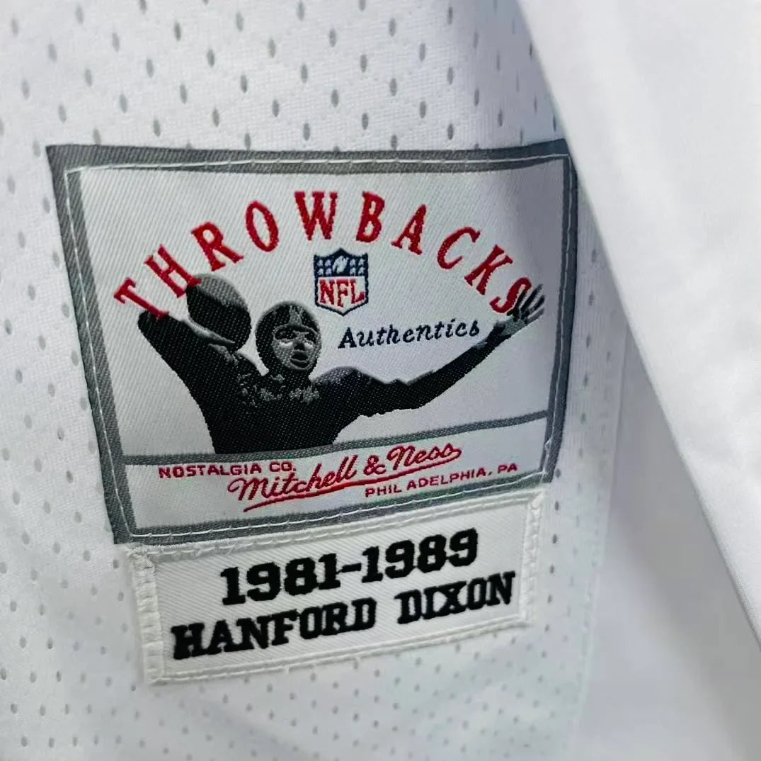 Hanford Dixon Cleveland Browns Official NFL Mitchell & Ness Jersey product image 3, provided for visual reference and