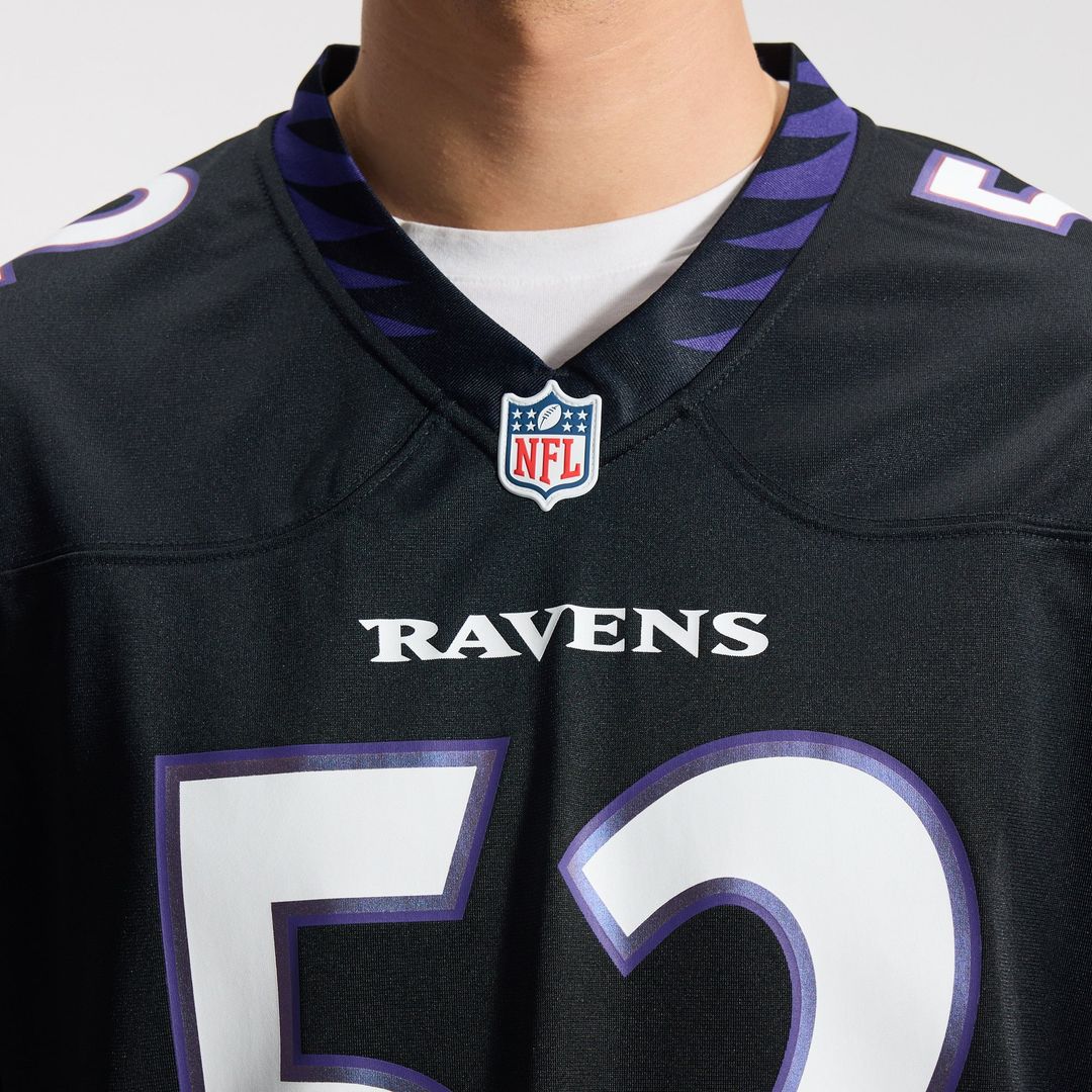 Baltimore Ravens Ray Lewis Nike Black Alternate Retired product image 9