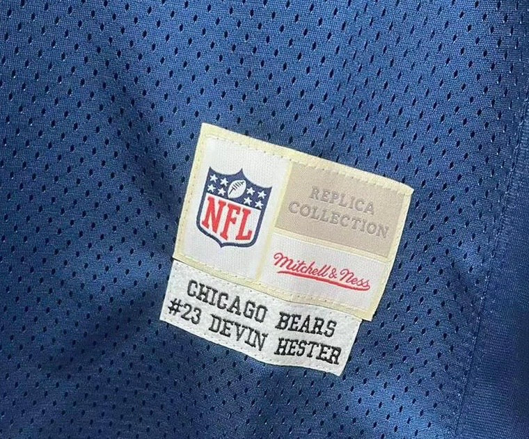 Devin Hester Chicago Bears Mitchell & Ness Jersey product image 3, provided for visual reference and product detail review
