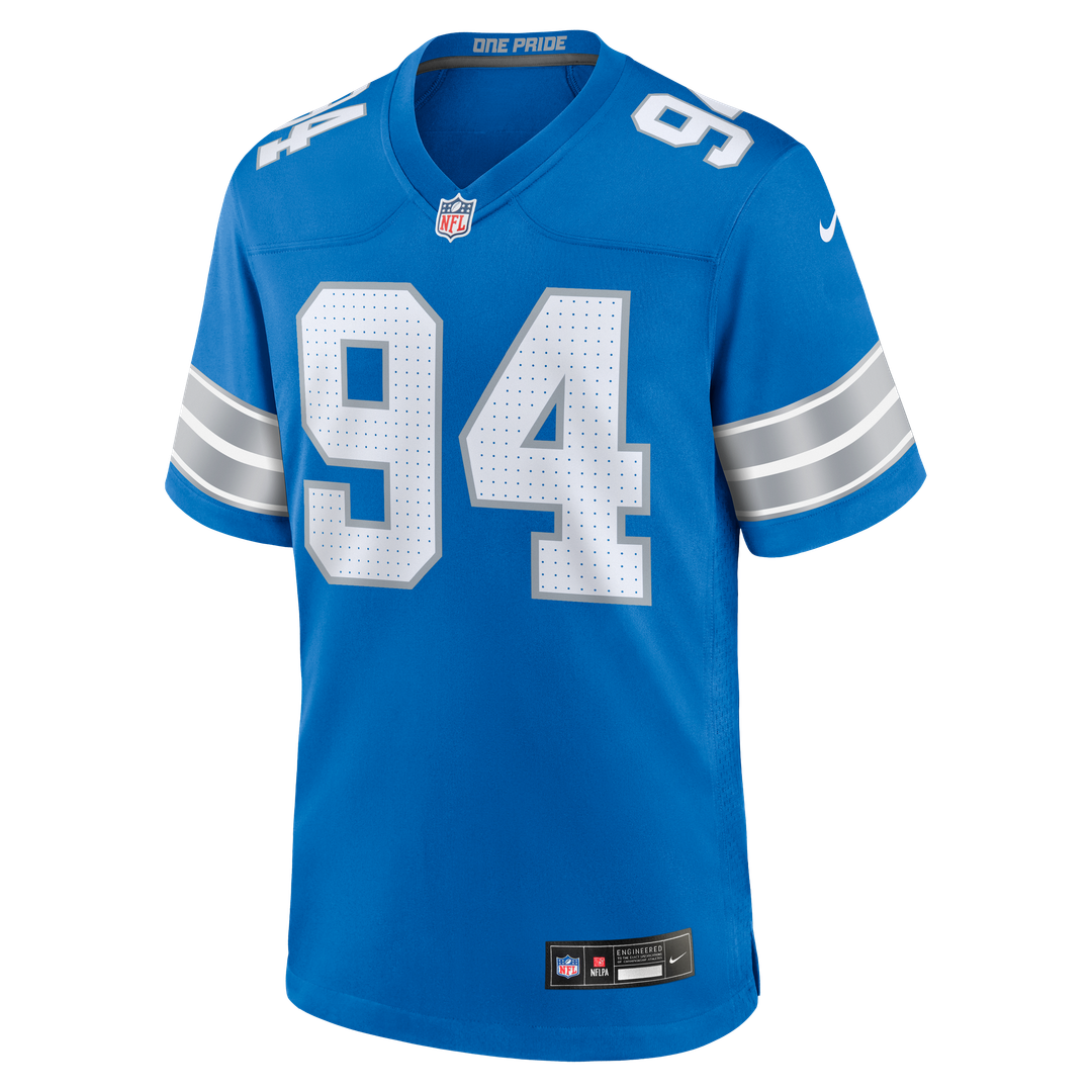 Detroit Lions Mekhi Wingo Nike Blue Game Jersey product image 2