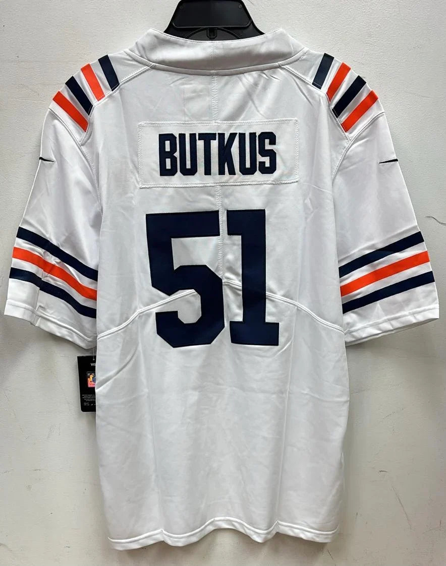 Dick Butkus Chicago Bears Jersey white Nike product image 1, provided for visual reference and product detail review