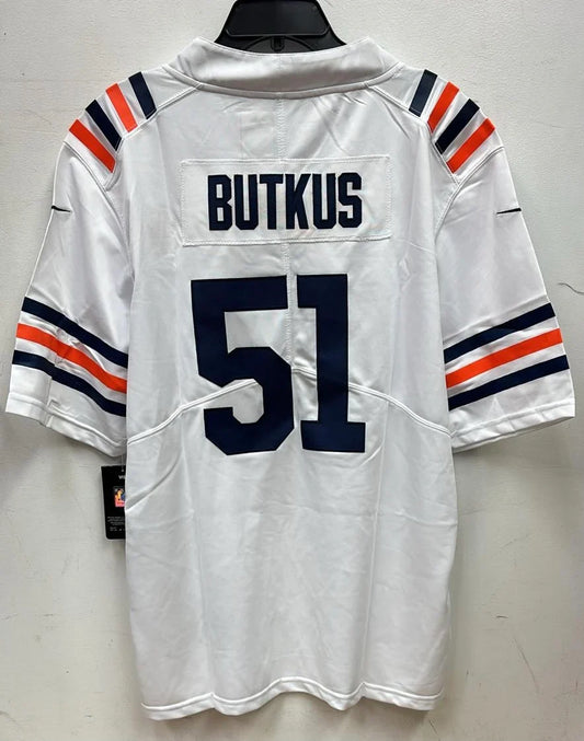 Dick Butkus Chicago Bears Jersey white Nike product image 1, provided for visual reference and product detail review