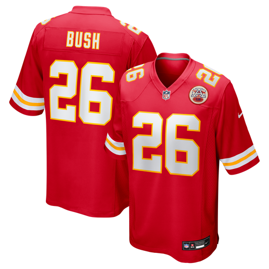 Kansas City Chiefs Deon Bush Nike Red Game Jersey product image 1