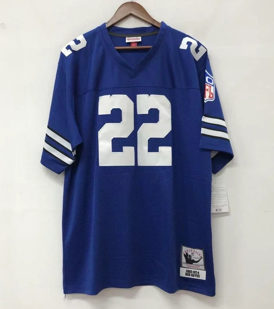 Bullet Bob Hayes 1969 Dallas Cowboys Official NFL Jersey Mitchell & Ness product image 2, provided for visual reference and