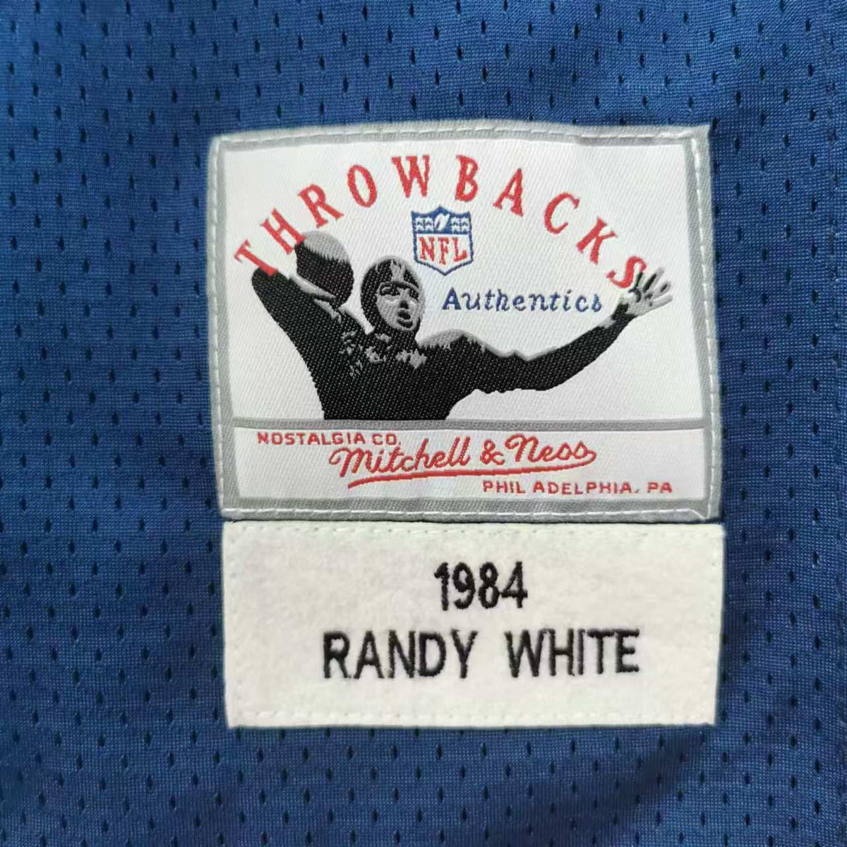 Randy White Mitchell & Ness Dallas Cowboys Jersey product image 3, provided for visual reference and product detail review