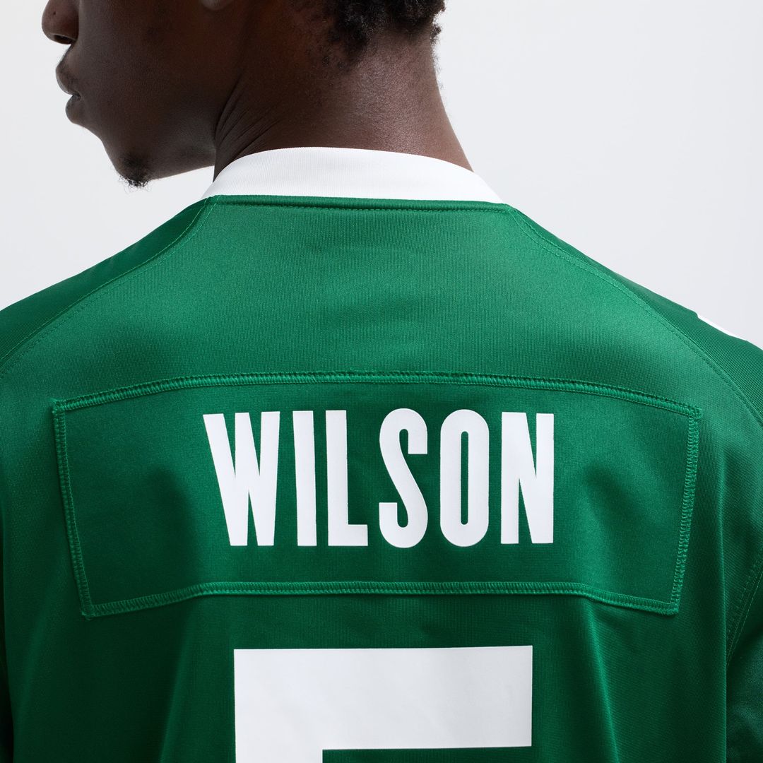 New York Jets Garrett Wilson Nike Legacy White Game Jersey product image 34