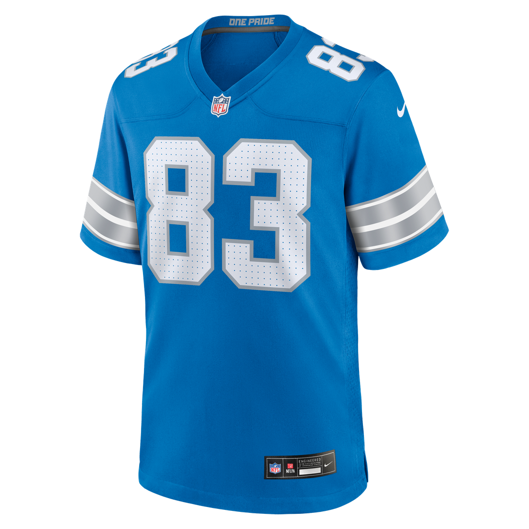 Detroit Lions Tyler Conklin Nike Blue Game Jersey product image 2