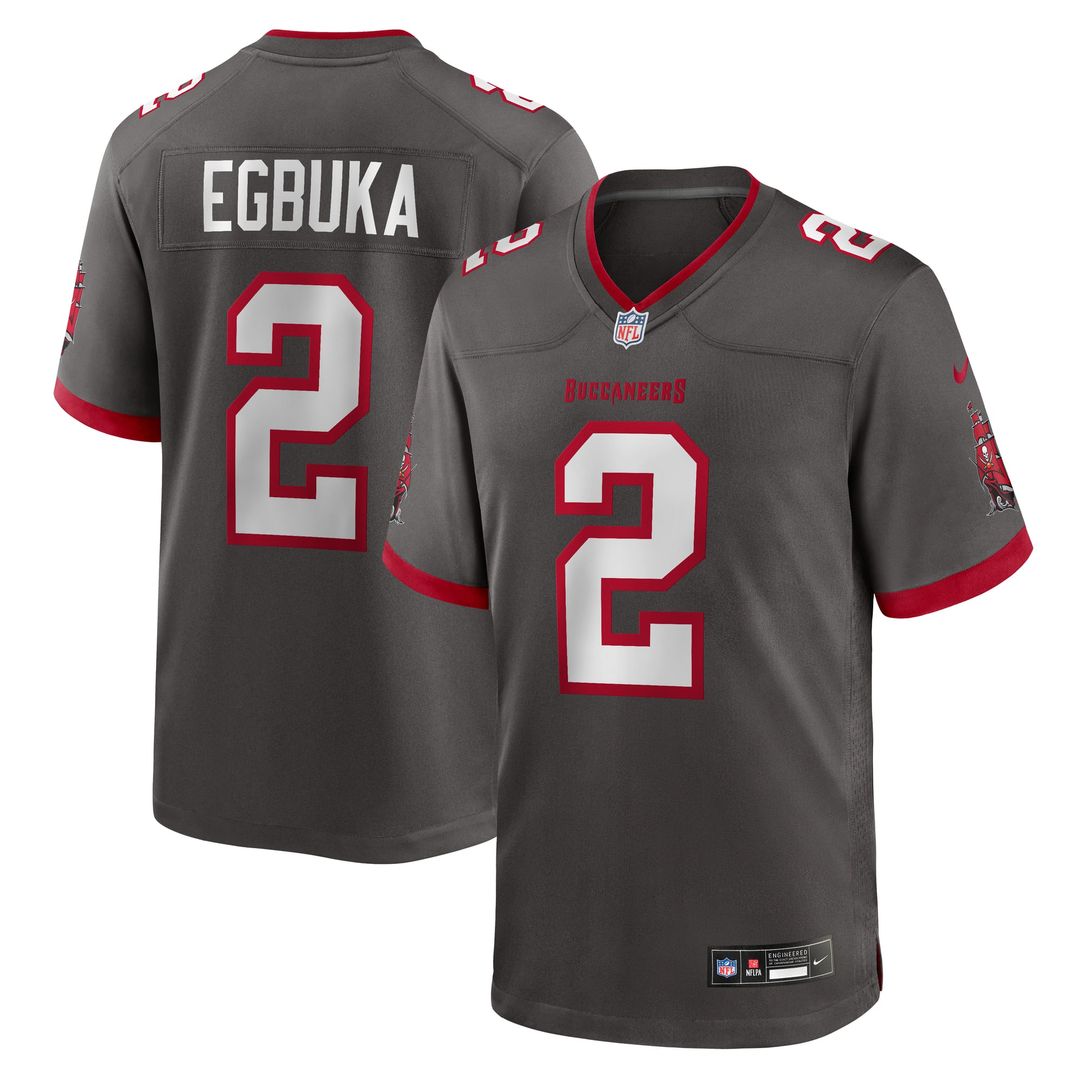 Tampa Bay Buccaneers Emeka Egbuka Nike Pewter Alternate product image 1