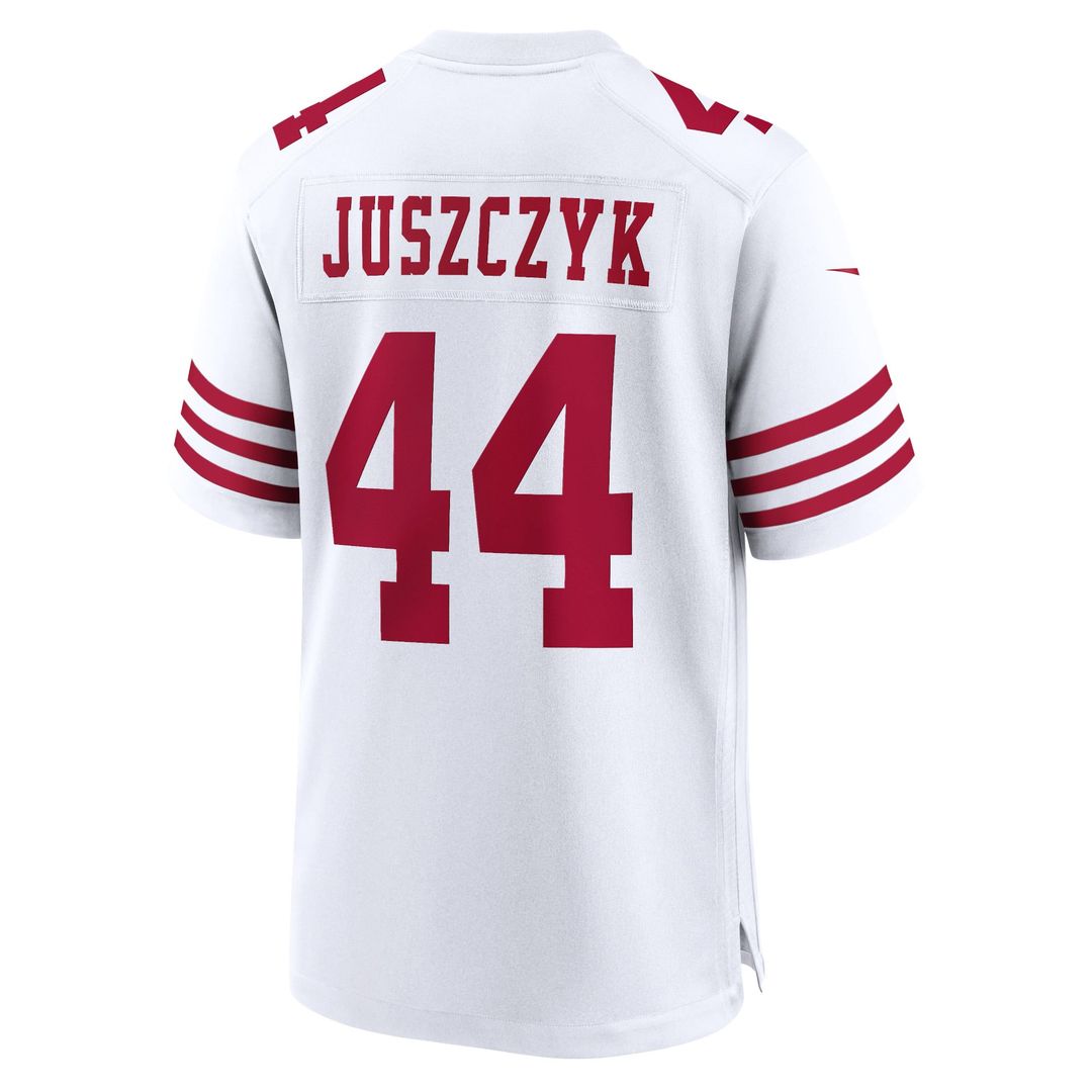 San Francisco 49ers Kyle Juszczyk Nike White Game Jersey product image 3