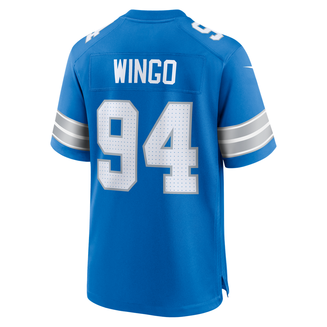 Detroit Lions Mekhi Wingo Nike Blue Game Jersey product image 3