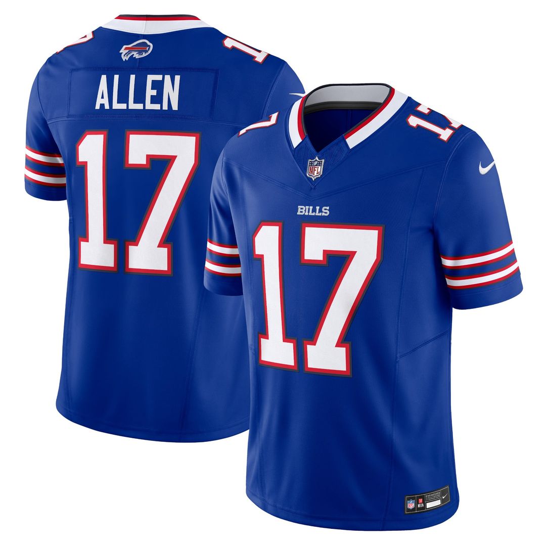 Buffalo Bills Josh Allen Nike Royal Vapor FUSE Limited product image 1