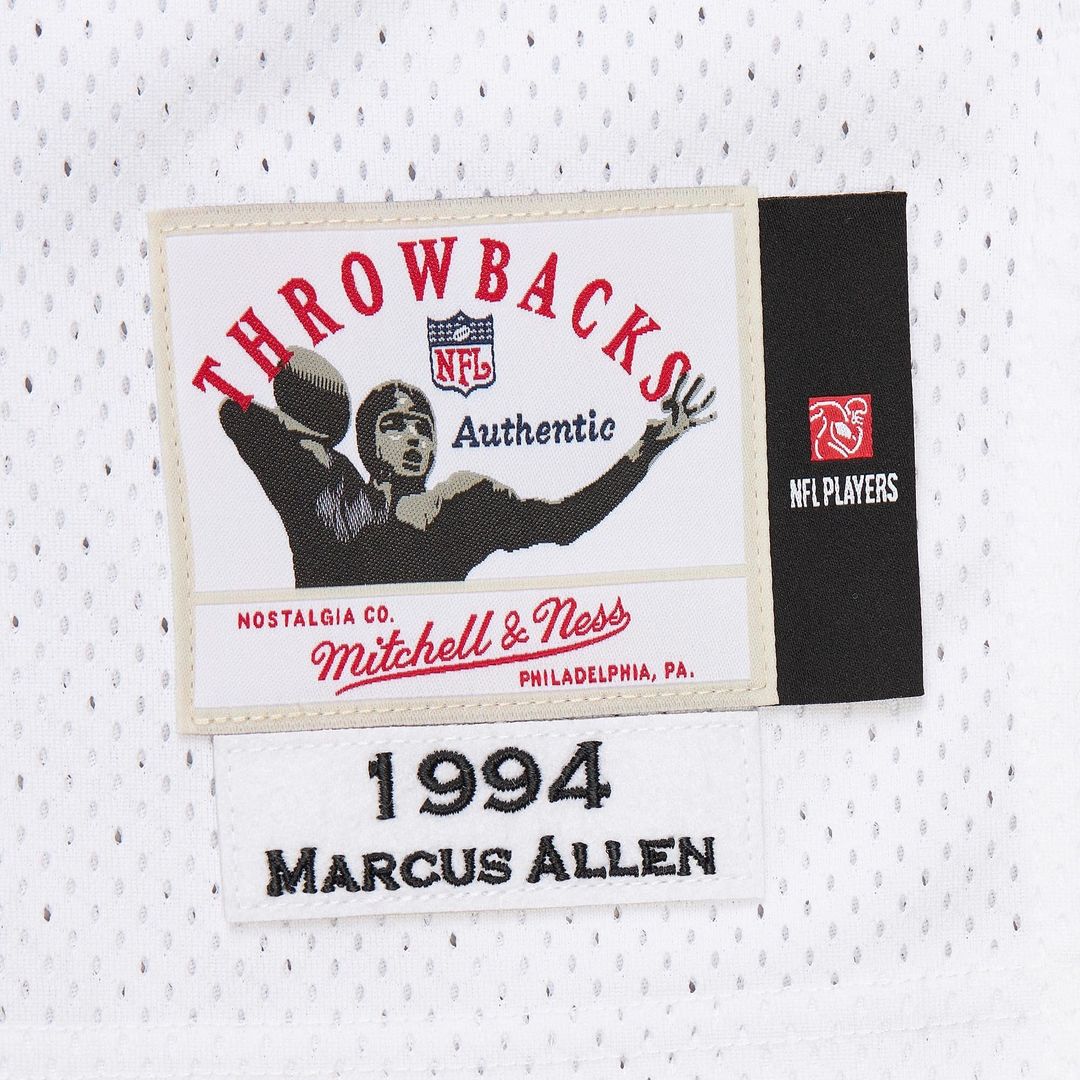 Kansas City Chiefs 1994 Marcus Allen Mitchell & Ness White product image 7
