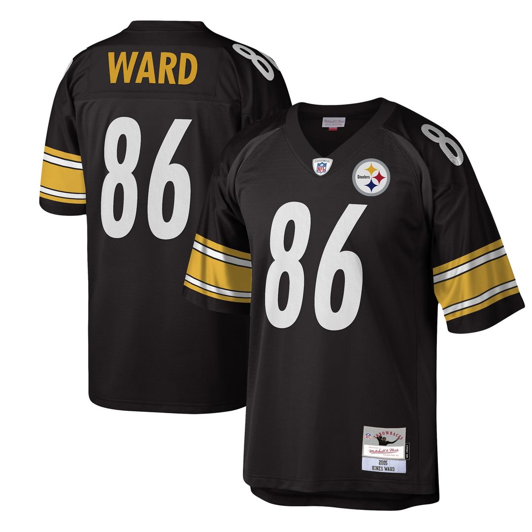 Pittsburgh Steelers Hines Ward Mitchell & Ness Black Legacy product image 1