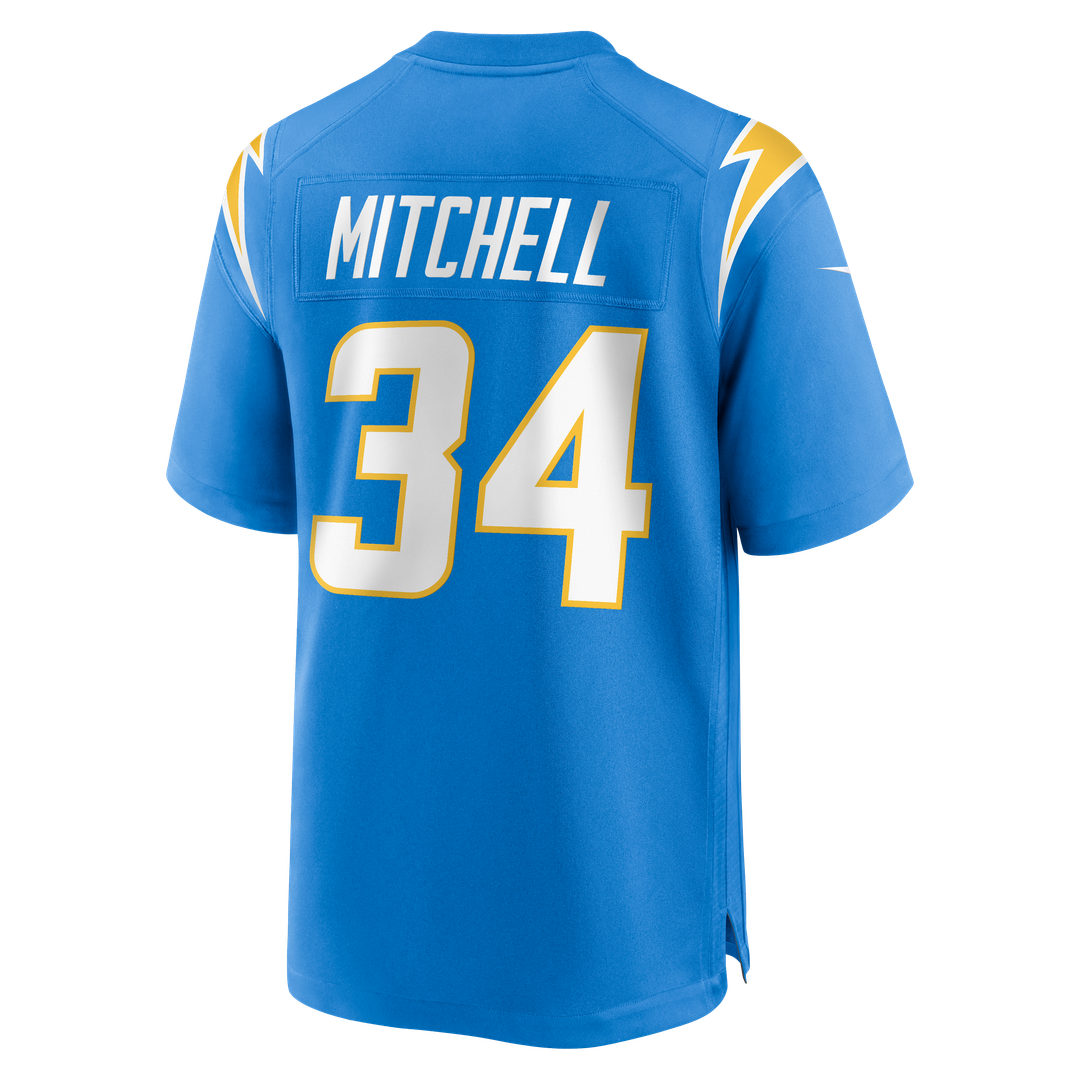 Los Angeles Chargers Keaton Mitchell Nike Powder Blue Game product image 3