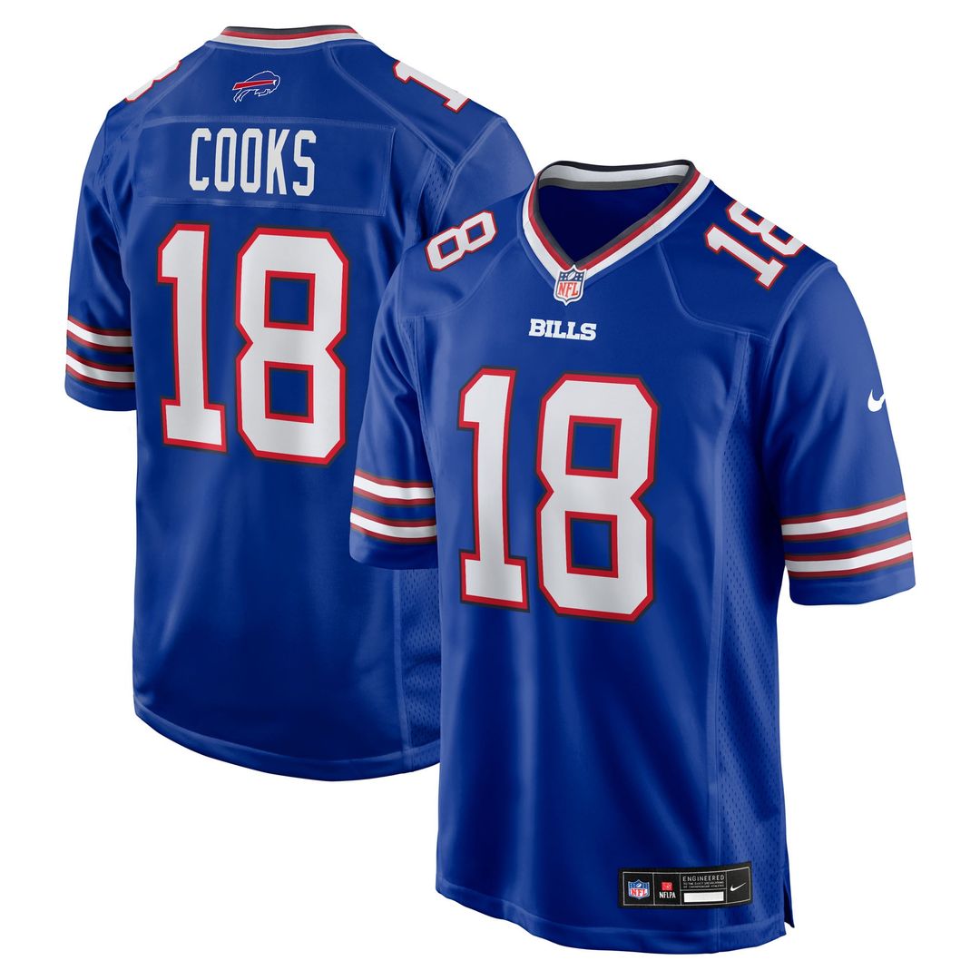 Buffalo Bills Brandin Cooks Nike Royal Game Jersey product image 1