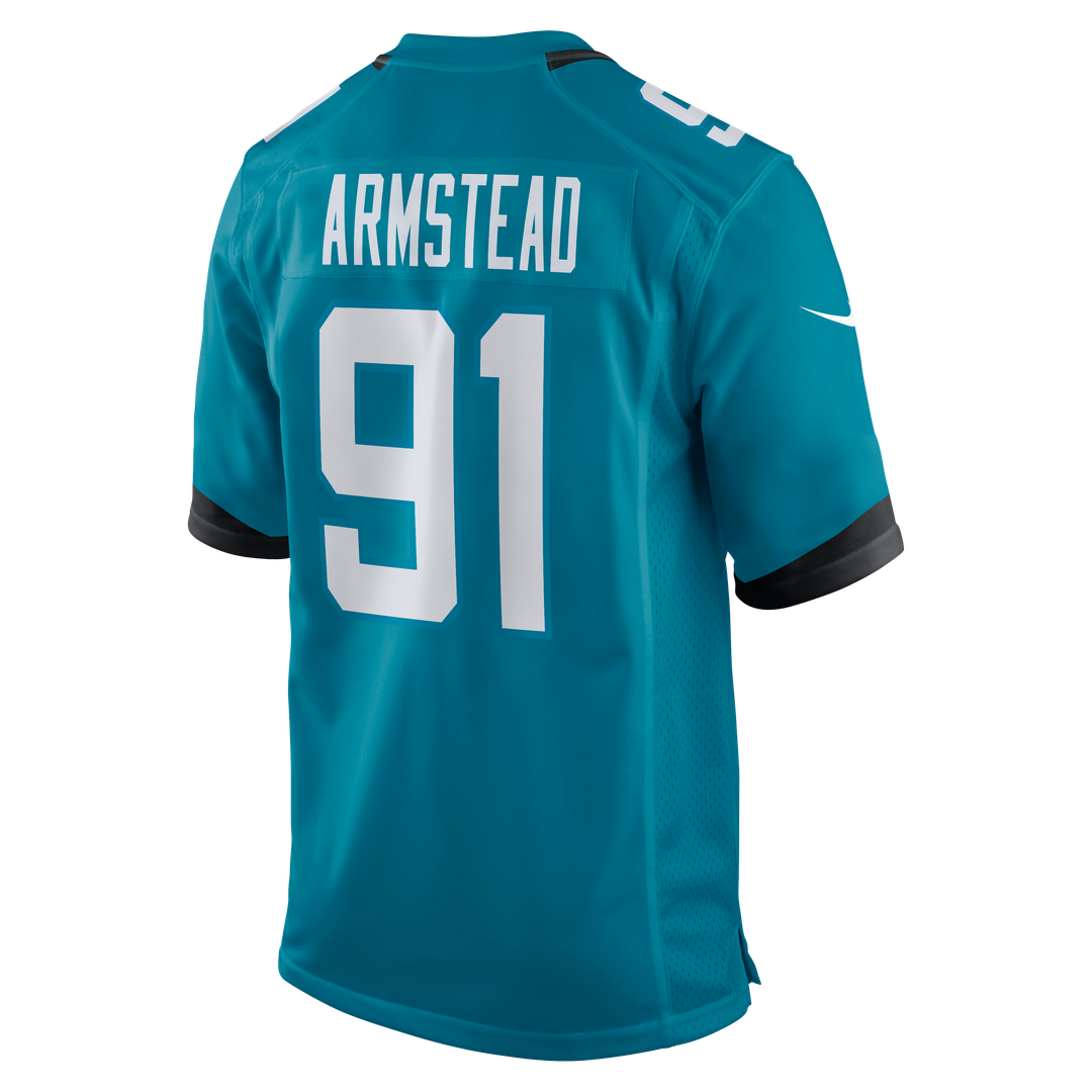 Jacksonville Jaguars Arik Armstead Nike Teal Game Jersey product image 3