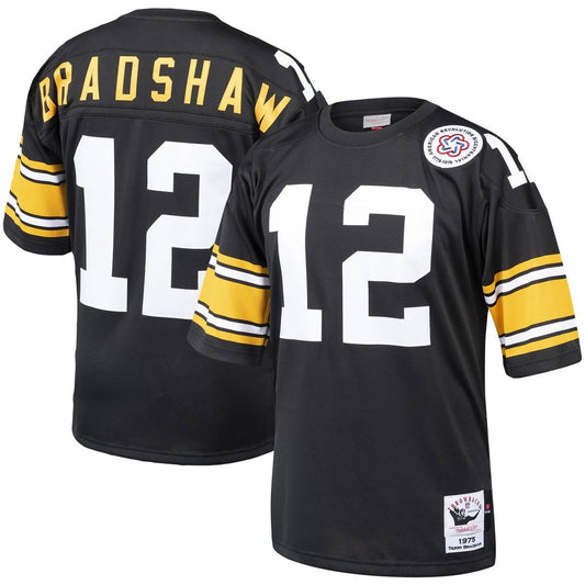 Pittsburgh Steelers Terry Bradshaw Mitchell & Ness Black product image 1