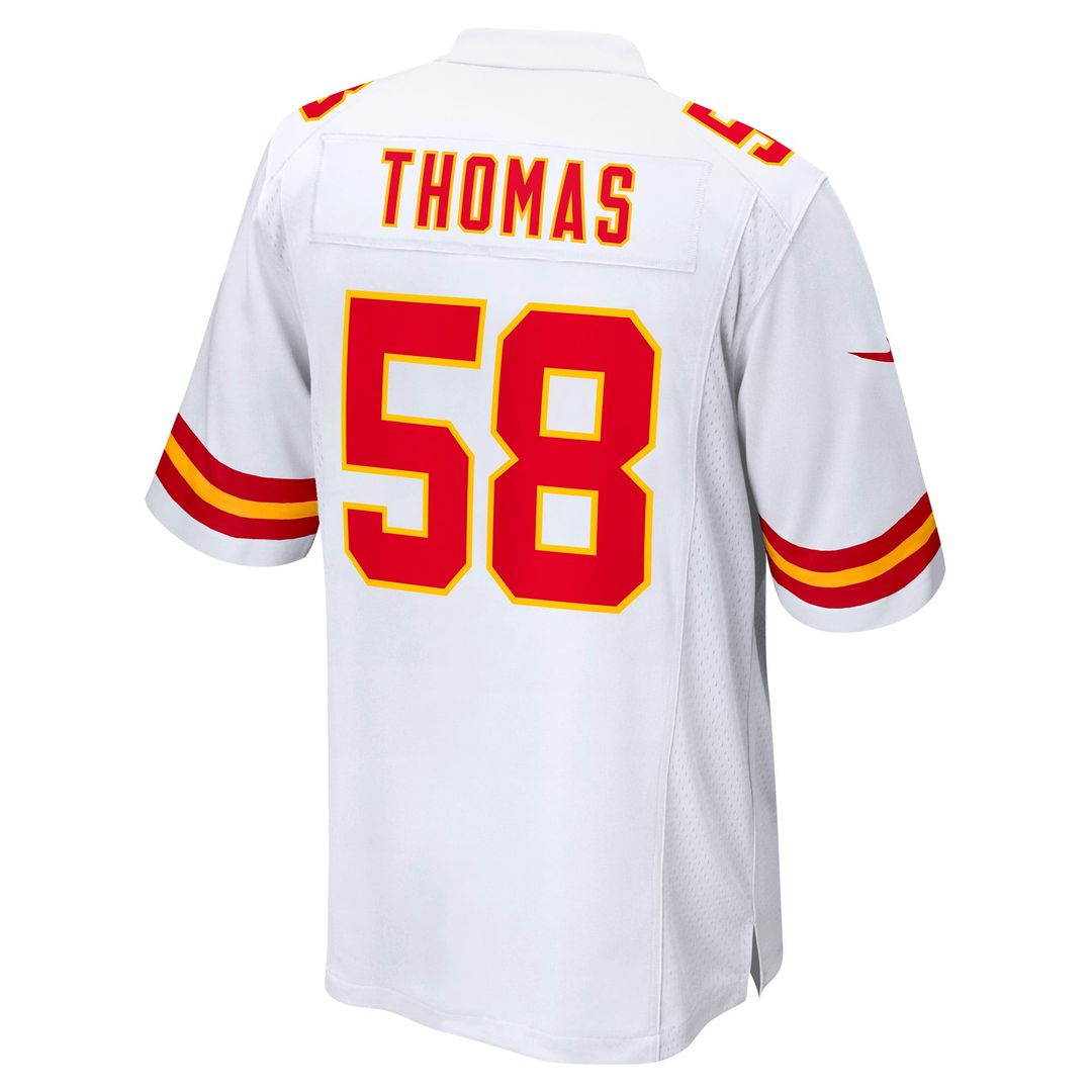 Kansas City Chiefs Derrick Thomas Nike White Retired Game product image 6