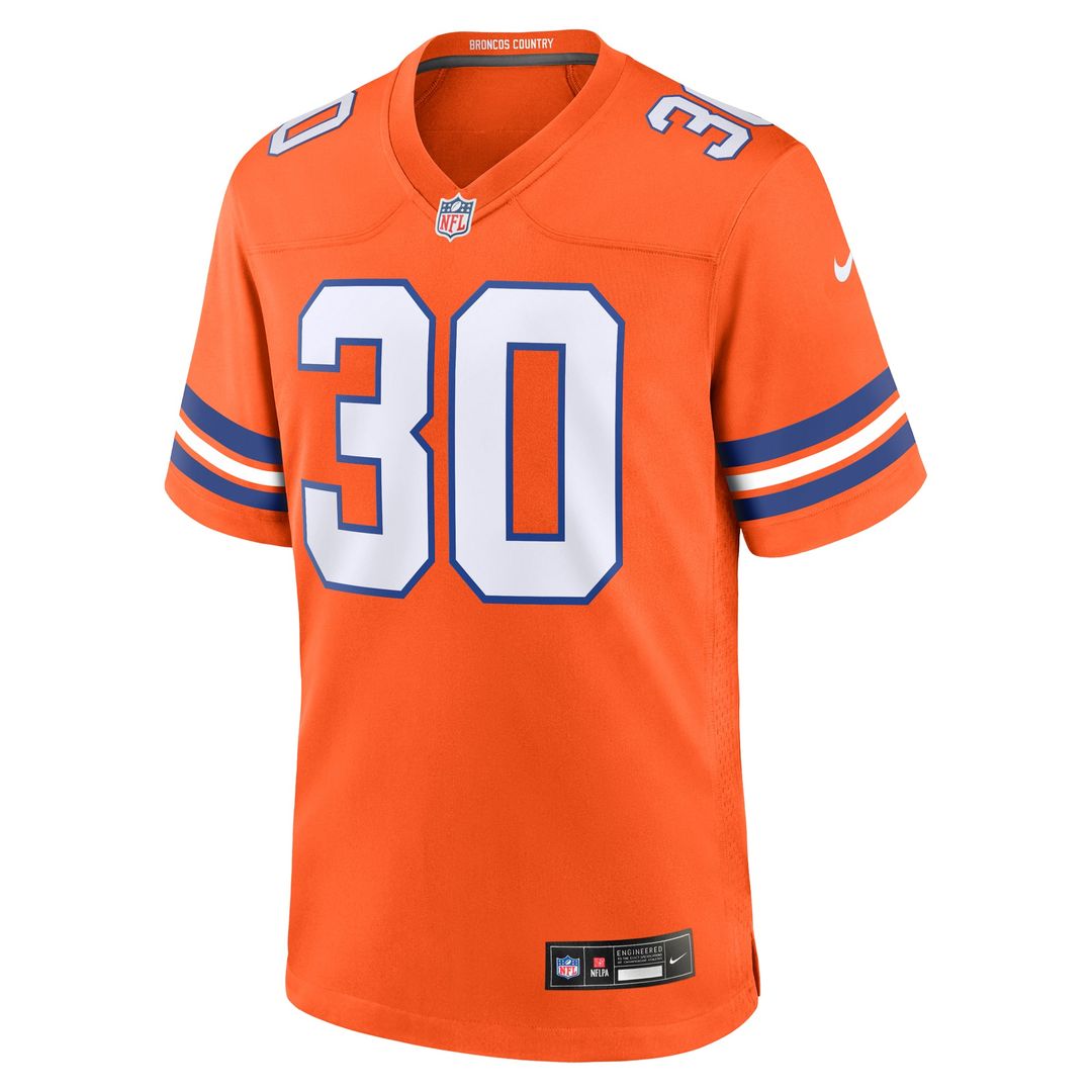 Denver Broncos Terrell Davis Nike Orange Retired Player product image 2
