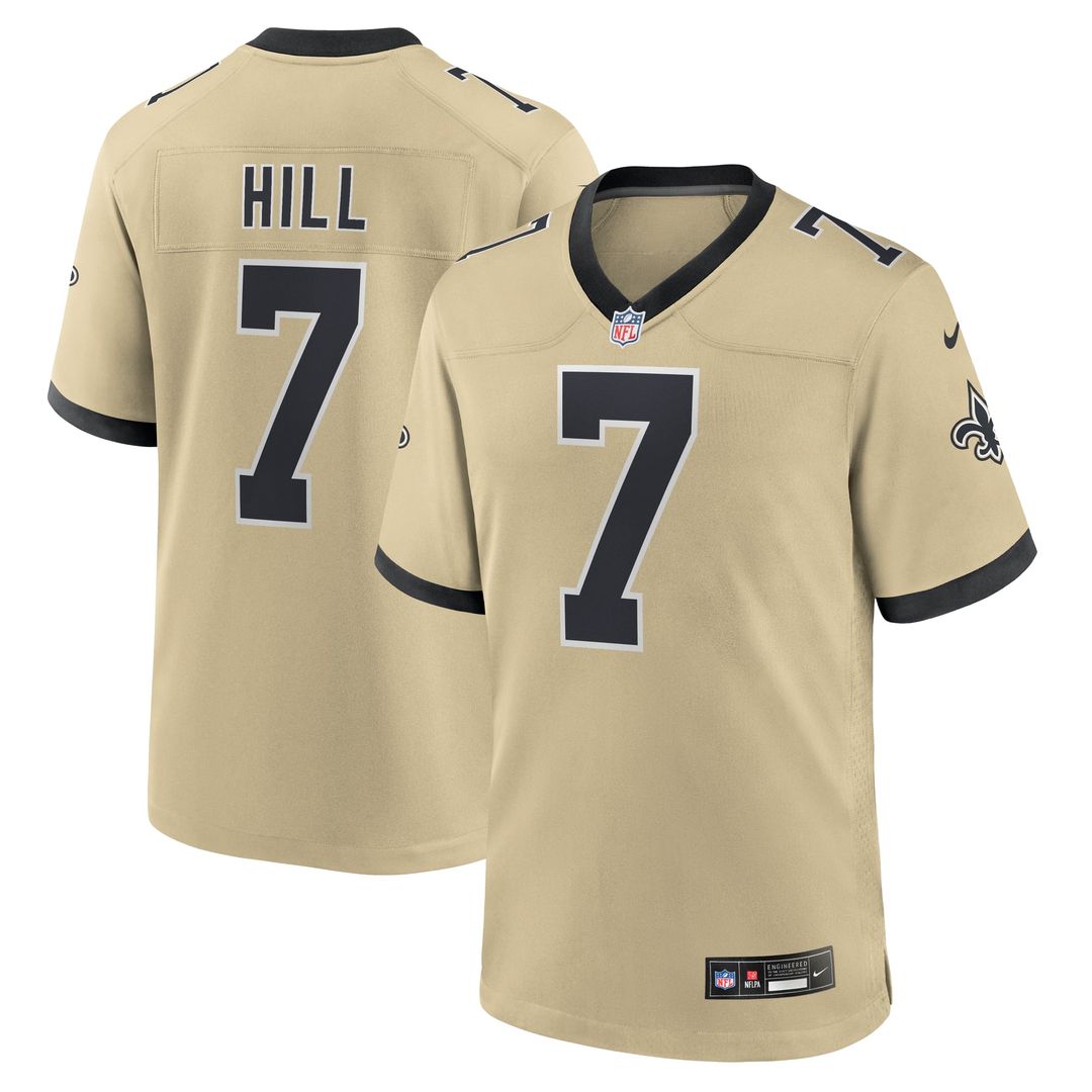 New Orleans Saints Taysom Hill Nike Gold Gameday Golds product image 4