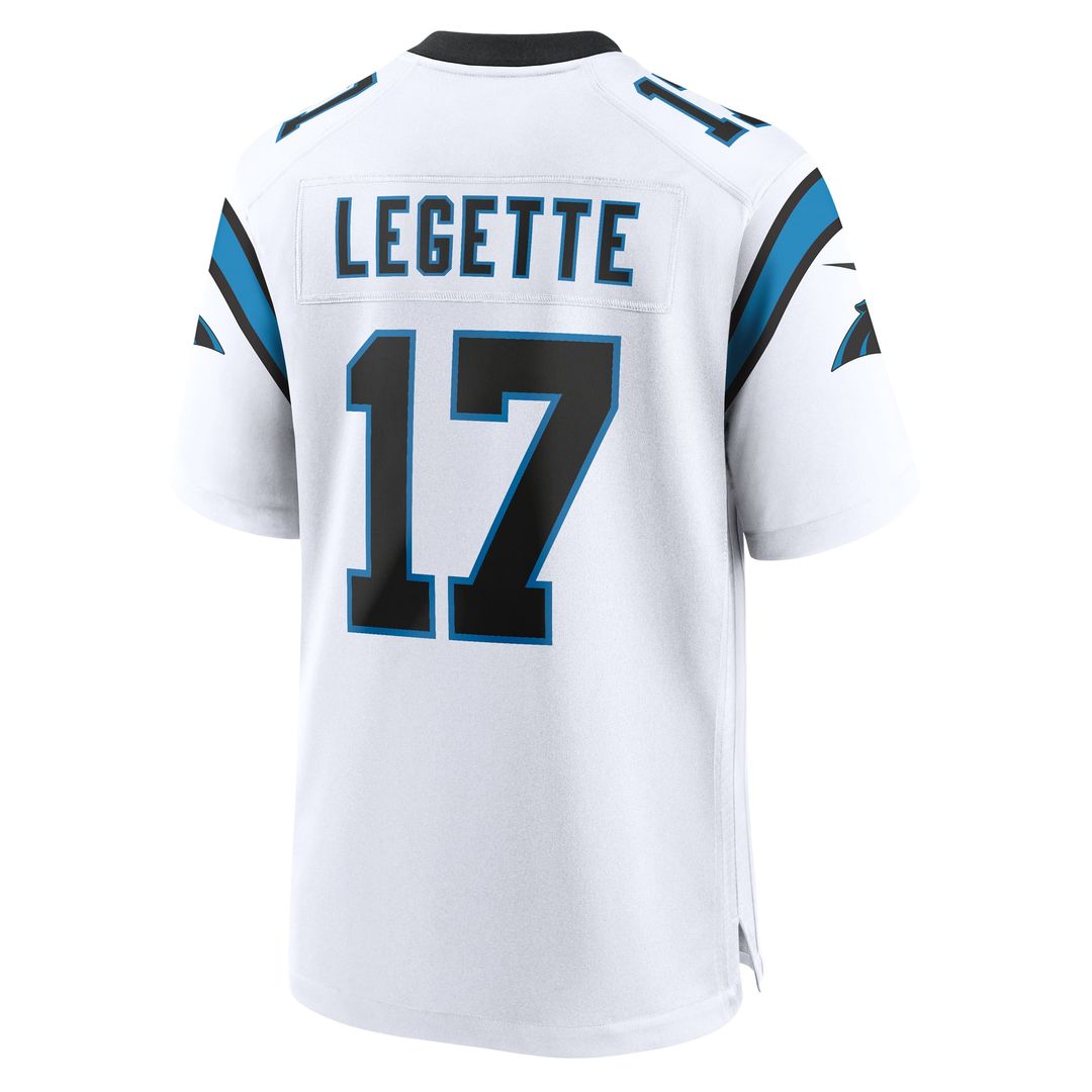 Carolina Panthers Xavier Legette Nike White Game Jersey product image 3