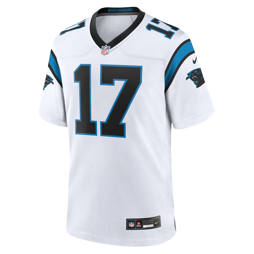 Carolina Panthers Xavier Legette Nike White Game Jersey product image 2