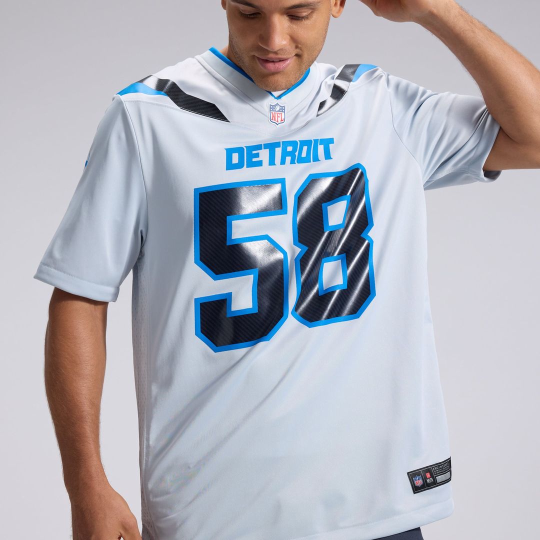 Detroit Lions Penei Sewell Nike Silver 2026 Rivalries product image 9