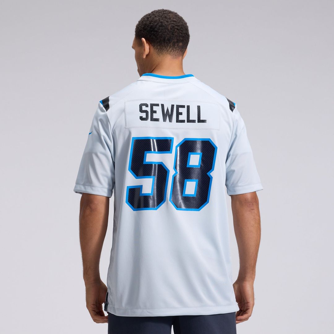 Detroit Lions Penei Sewell Nike Silver 2026 Rivalries product image 3