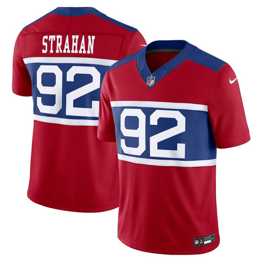 New York Giants Michael Strahan Nike Century Red Alternate product image 1
