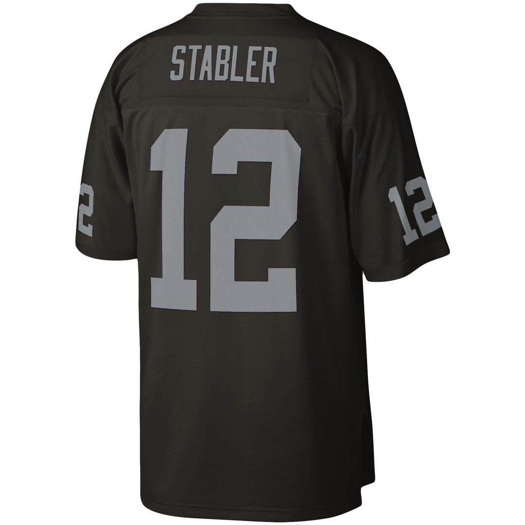 Las Vegas Raiders Ken Stabler Mitchell & Ness Black Legacy product image 3