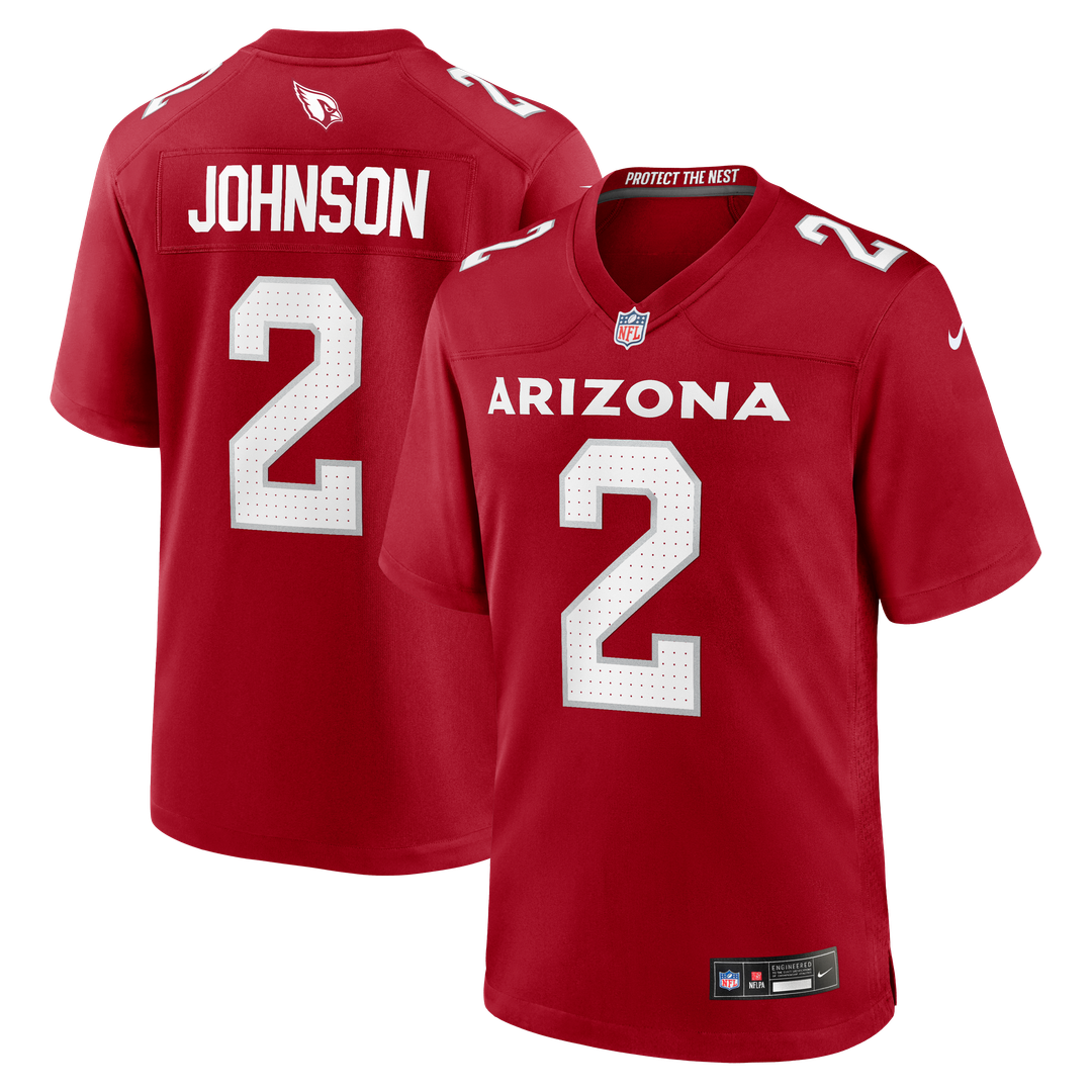 Arizona Cardinals Will Johnson Nike Cardinal Game Jersey product image 1