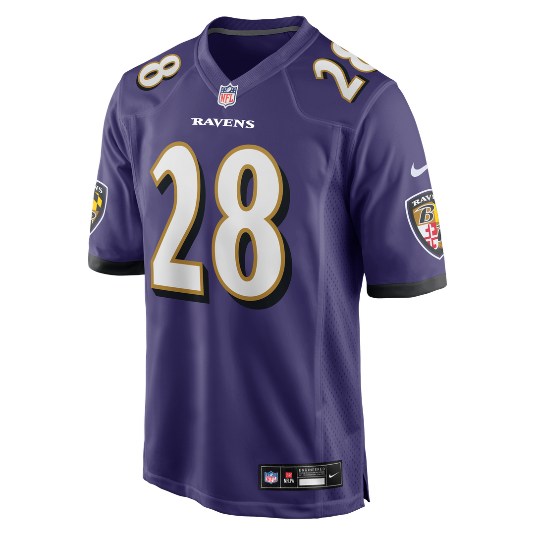 Baltimore Ravens Taven Bryan Nike Purple Game Jersey product image 2