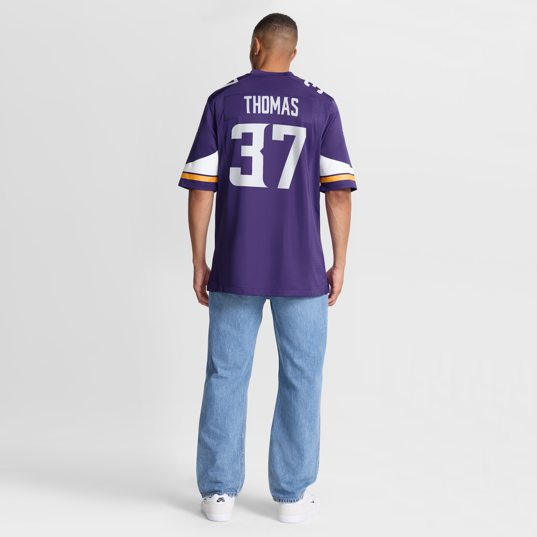 Minnesota Vikings Tavierre Thomas Nike Purple Game Jersey product image 8