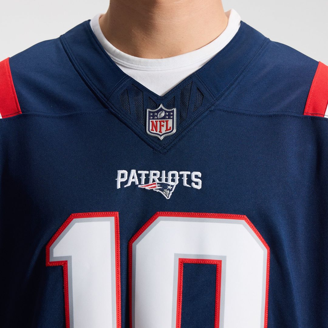 New England Patriots Drake Maye Nike Navy Team Vapor FUSE product image 9
