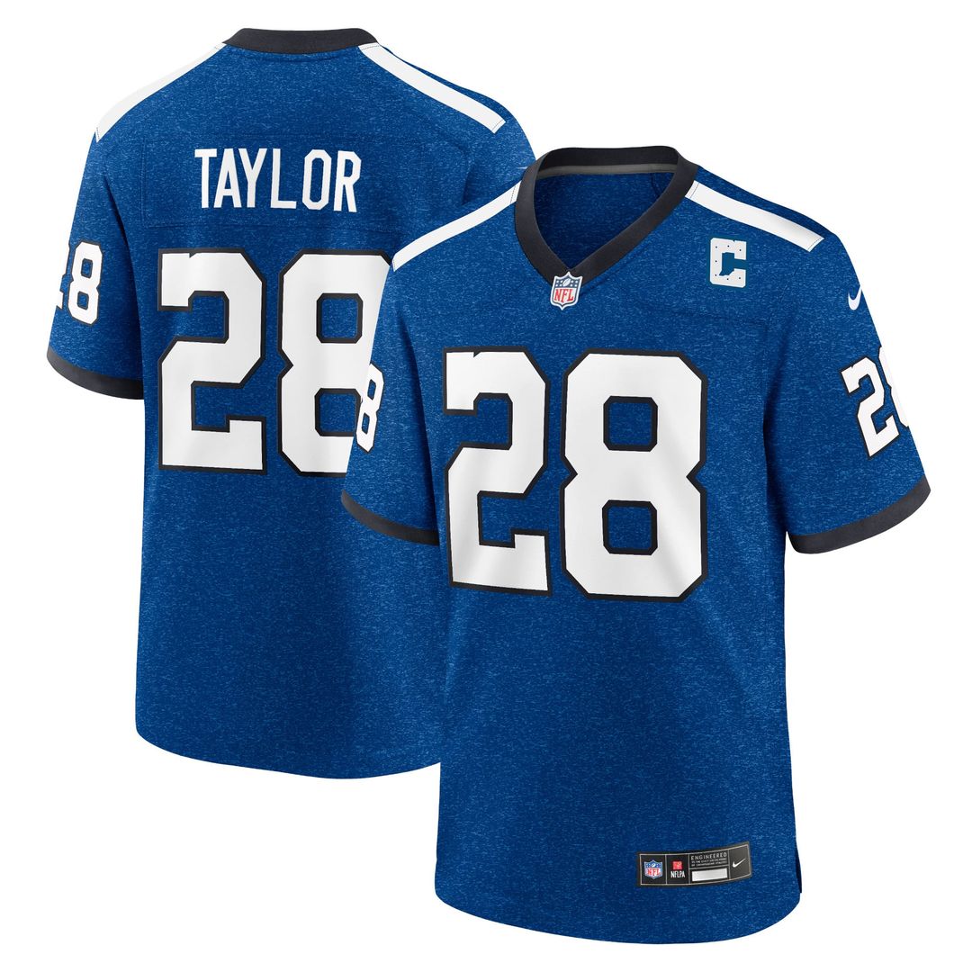 Indianapolis Colts Jonathan Taylor Nike Royal Indiana product image 1