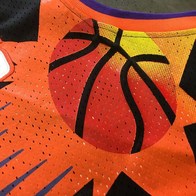 Steve Nash Phoenix Suns 1996/97 Hardwood Classics Jersey - Black product image 3, provided for visual reference and product