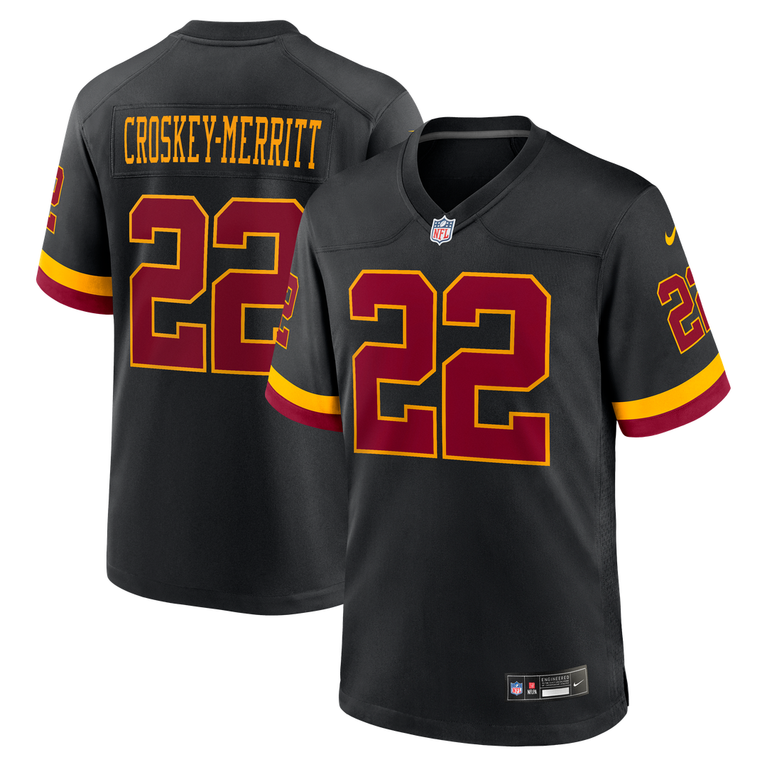Washington Commanders Jacory Croskey - Merritt Nike Black product image 1