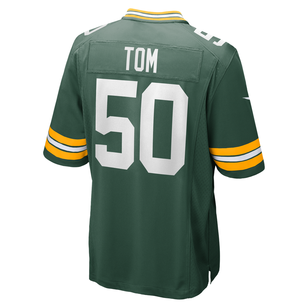 Green Bay Packers Zach Tom Nike Game Jersey product image 3