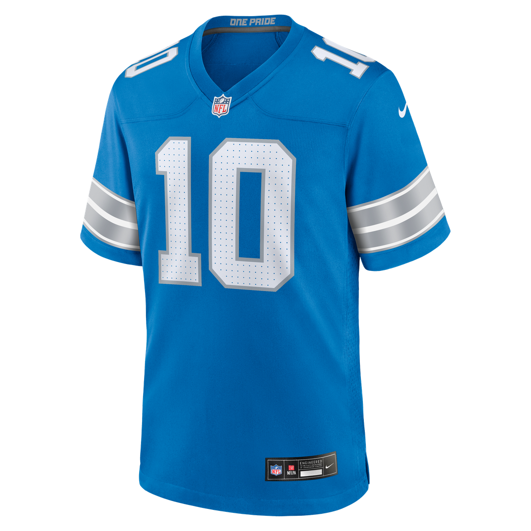 Detroit Lions Isiah Pacheco Nike Blue Game Jersey product image 2