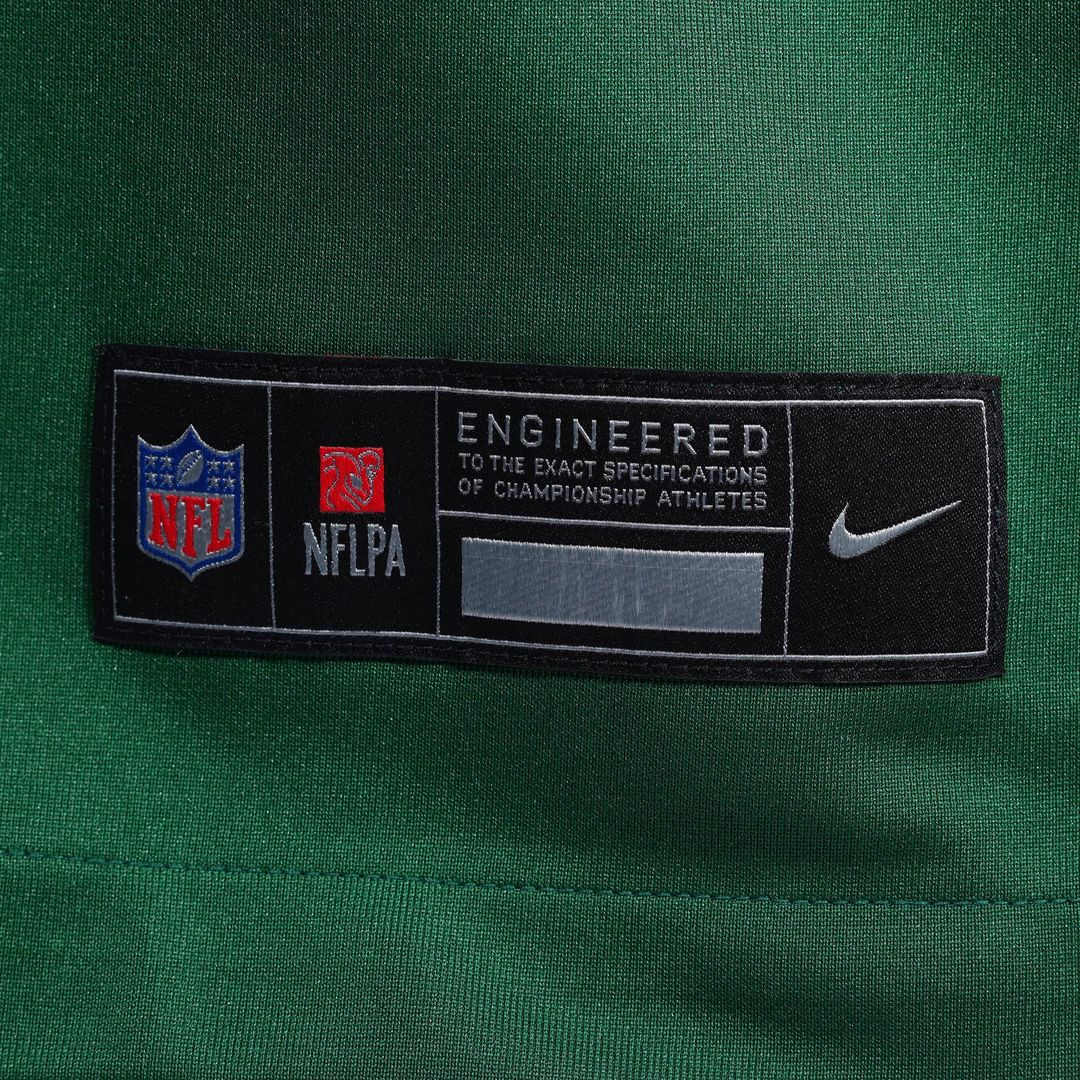 New York Jets Geno Smith Nike Legacy Green Game Jersey product image 8