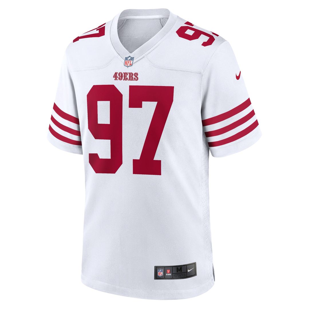 San Francisco 49ers Nick Bosa Nike Scarlet Game Jersey product image 18